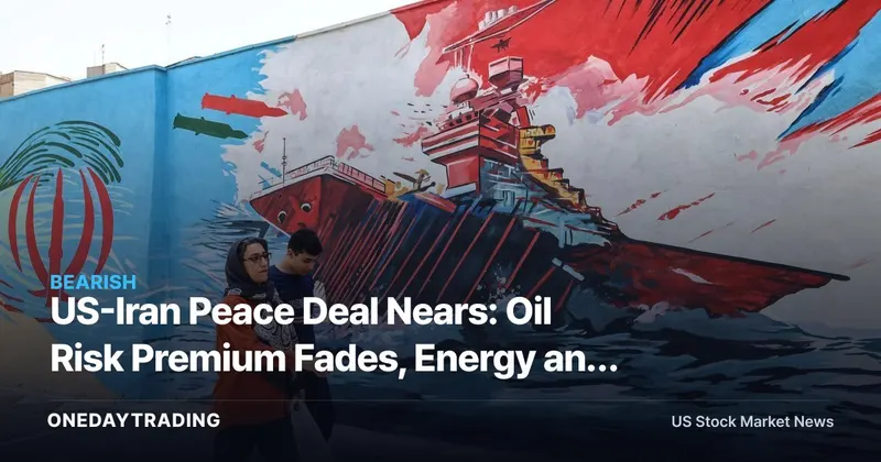 US-Iran Peace Deal Nears: Oil Risk Premium Fades, Energy and Defense in Focus (XOM, CVX, LMT)