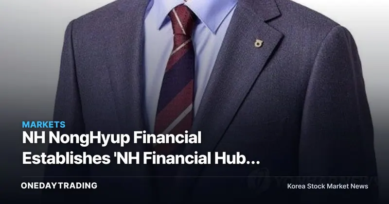 NH NongHyup Financial Establishes 'NH Financial Hub' in North Jeolla Province — Implications for Expanded Regional Agri-food Financing