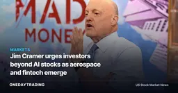 Jim Cramer urges investors beyond AI stocks as aerospace and fintech emerge