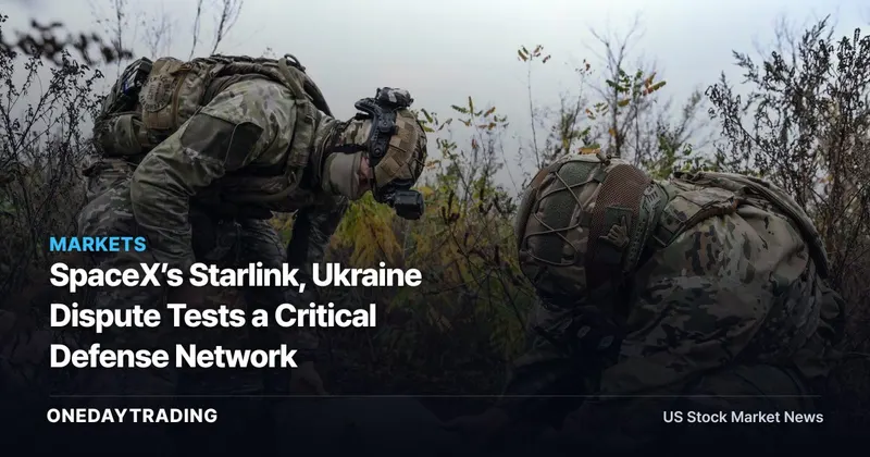 SpaceX’s Starlink, Ukraine Dispute Tests a Critical Defense Network
