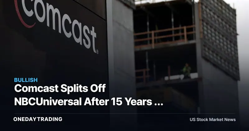 Comcast Splits Off NBCUniversal After 15 Years — Two Pure-Plays Where One Conglomerate Discount Stood