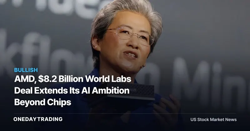 AMD, $8.2 Billion World Labs Deal Extends Its AI Ambition Beyond Chips