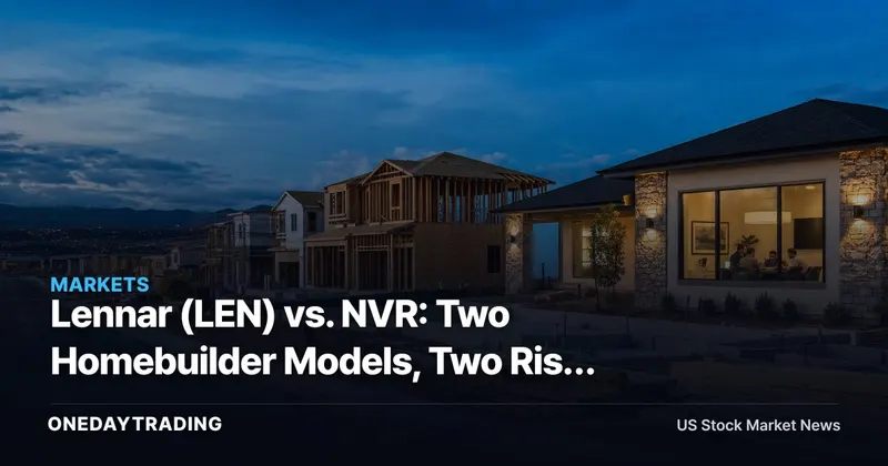 Lennar (LEN) vs. NVR: Two Homebuilder Models, Two Risk Profiles for 2026