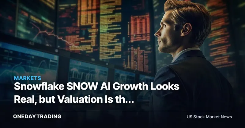 Snowflake SNOW AI Growth Looks Real, but Valuation Is the Real Test