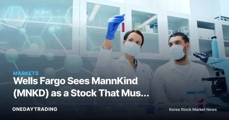 Wells Fargo Sees MannKind (MNKD) as a Stock That Must Prove Its Commercialization Potential