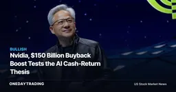 Nvidia, $150 Billion Buyback Boost Tests the AI Cash-Return Thesis