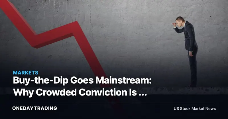 Buy-the-Dip Goes Mainstream: Why Crowded Conviction Is a Warning for SPY and QQQ Holders