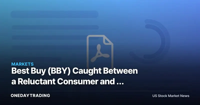 Best Buy (BBY) Caught Between a Reluctant Consumer and a Membership Revenue Pivot