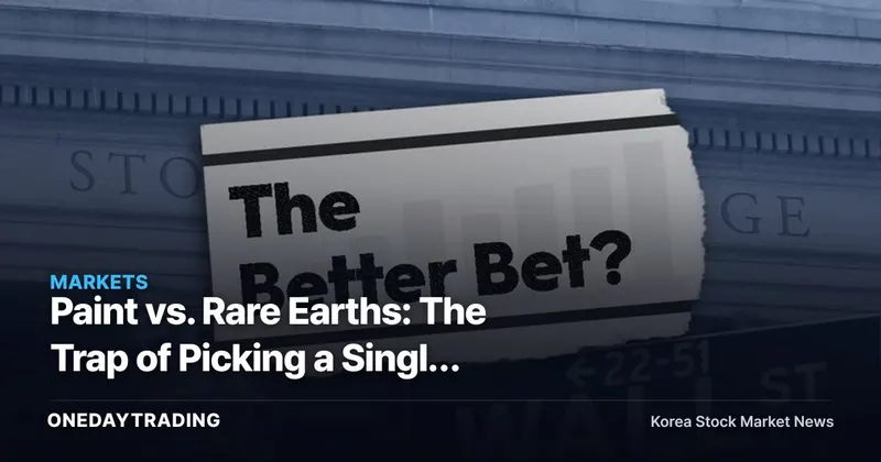 Paint vs. Rare Earths: The Trap of Picking a Single Long-Term Stock for 2026