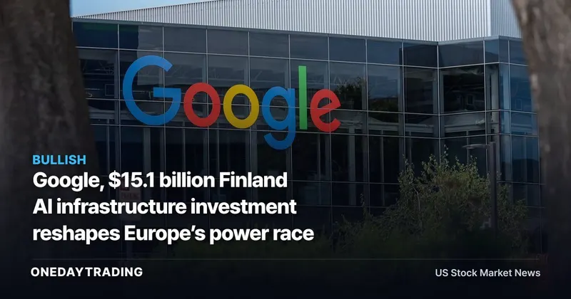 Google, $15.1 billion Finland AI infrastructure investment reshapes Europe’s power race