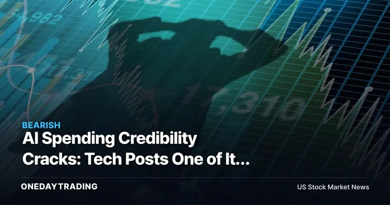 AI Spending Credibility Cracks: Tech Posts One of Its Worst Weeks in a Year