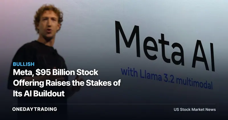 Meta, $95 Billion Stock Offering Raises the Stakes of Its AI Buildout