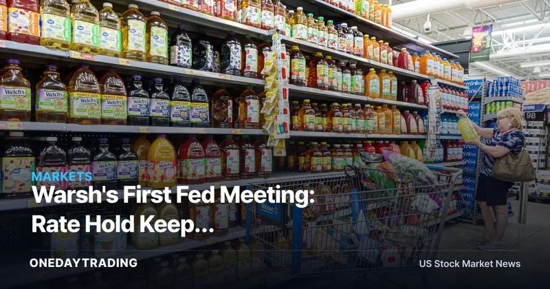Warsh's First Fed Meeting: Rate Hold Keeps Higher-for-Longer Pressure on Banks, Housing