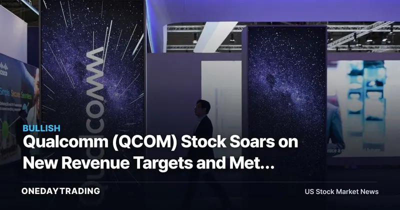 Qualcomm (QCOM) Stock Soars on New Revenue Targets and Meta Platforms Partnership