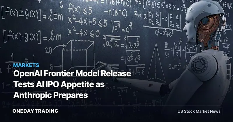 OpenAI Frontier Model Release Tests AI IPO Appetite as Anthropic Prepares