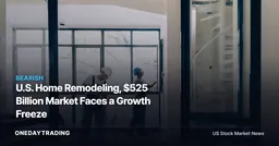 U.S. Home Remodeling, $525 Billion Market Faces a Growth Freeze