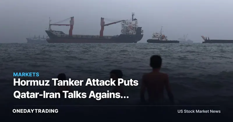 Hormuz Tanker Attack Puts Qatar-Iran Talks Against Trump's Claim