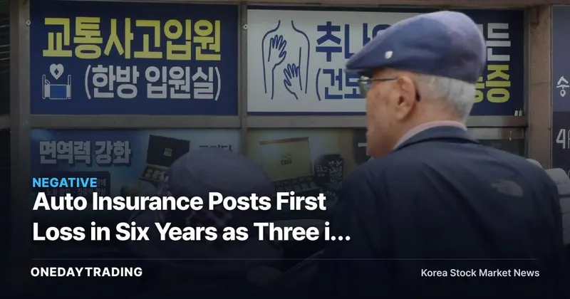 Auto Insurance Posts First Loss in Six Years as Three in Four Minor-Injury Patients Choose Korean Medicine Hospitals