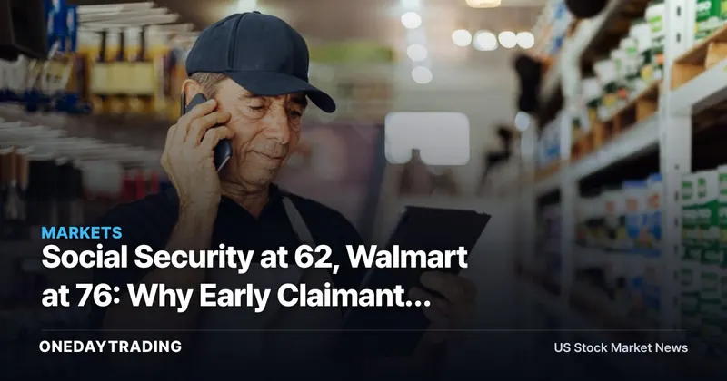 Social Security at 62, Walmart at 76: Why Early Claimants Keep Paying Payroll Taxes Decades Later