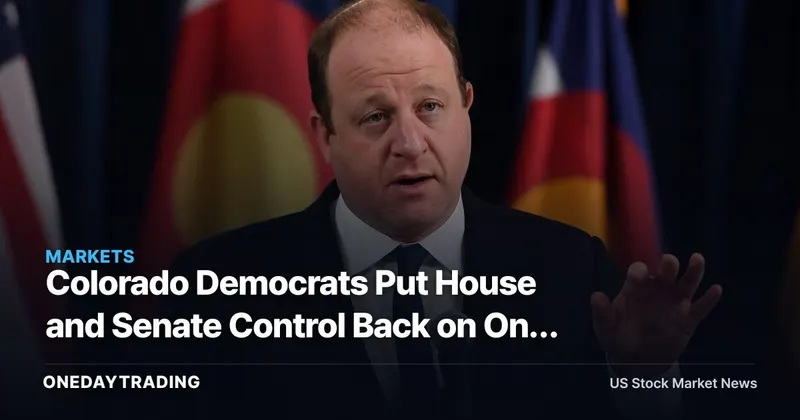 Colorado Democrats Put House and Senate Control Back on One State's Ballot