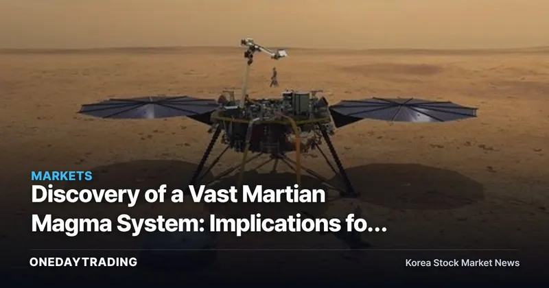 Discovery of a Vast Martian Magma System: Implications for Space Exploration and Aerospace Stocks