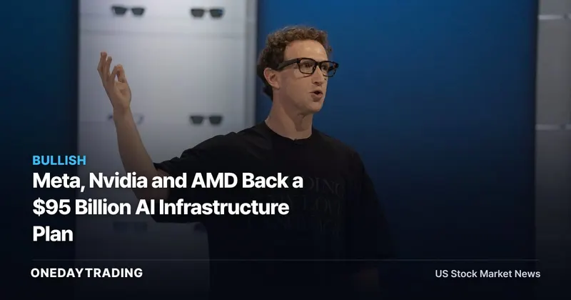 Meta, Nvidia and AMD Back a $95 Billion AI Infrastructure Plan