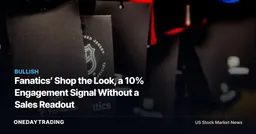 Fanatics’ Shop the Look, a 10% Engagement Signal Without a Sales Readout