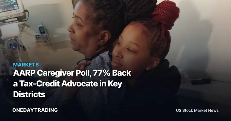 AARP Caregiver Poll, 77% Back a Tax-Credit Advocate in Key Districts