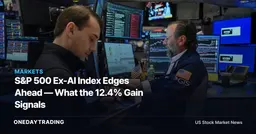 S&P 500 Ex-AI Index Edges Ahead — What the 12.4% Gain Signals