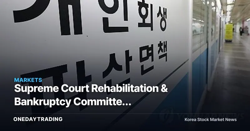 Supreme Court Rehabilitation & Bankruptcy Committee Recommends "Full Digitalization of Insolvency Proceedings" — A Signal for Corporate Restructuring and Legal Tech