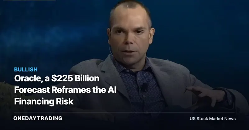 Oracle, a $225 Billion Forecast Reframes the AI Financing Risk