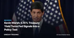 Kevin Warsh: 5.15% Treasury Yield Turns Fed Signals Into a Policy Test