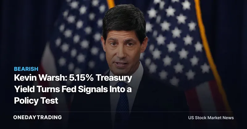 Kevin Warsh: 5.15% Treasury Yield Turns Fed Signals Into a Policy Test