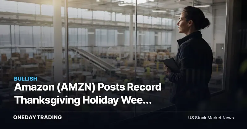 Amazon (AMZN) Posts Record Thanksgiving Holiday Week Sales as Q4 Demand Heats Up