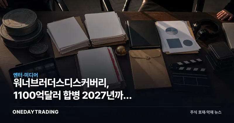 워너브러더스디스커버리, 1100억달러 합병 2027년까지 묶였다