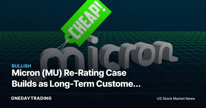 Micron (MU) Re-Rating Case Builds as Long-Term Customer Deals Reshape Earnings Quality