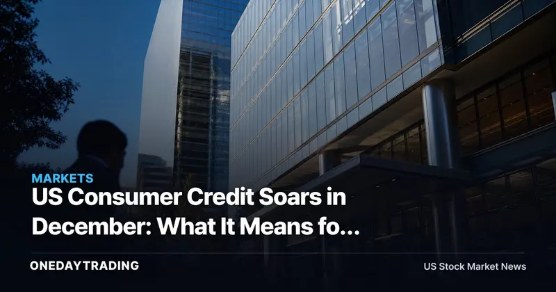 US Consumer Credit Soars in December: What It Means for COF, SYF, V, MA and Bank Stocks
