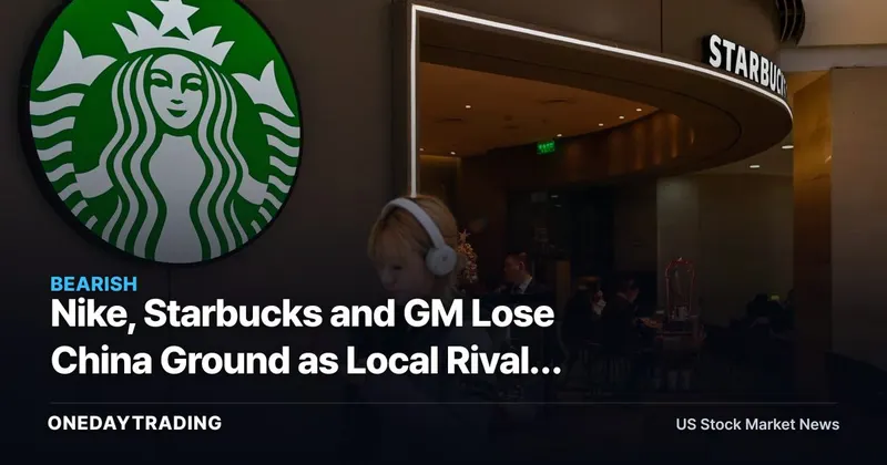 Nike, Starbucks and GM Lose China Ground as Local Rivals Reset Demand