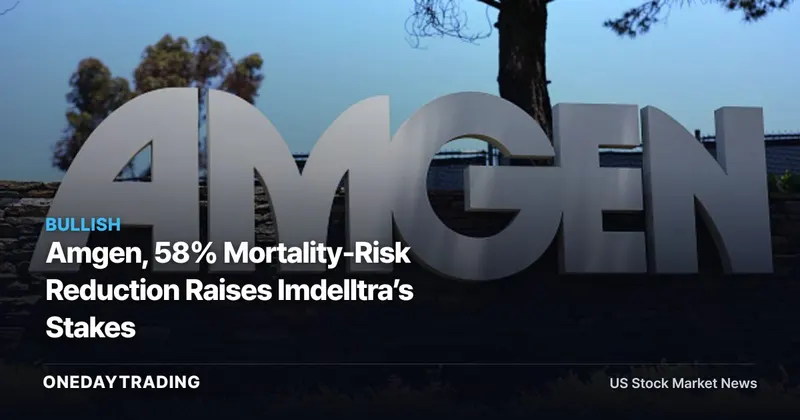Amgen, 58% Mortality-Risk Reduction Raises Imdelltra’s Stakes