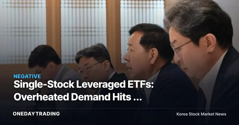 Single-Stock Leveraged ETFs: Overheated Demand Hits a Proposed 20% Cap