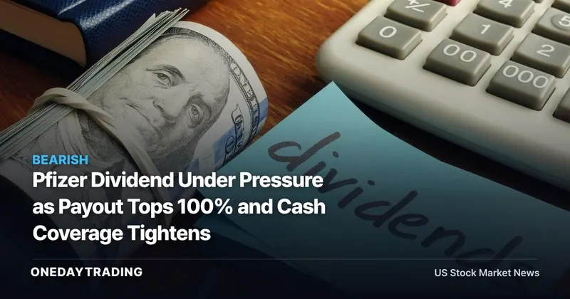 Pfizer Dividend Under Pressure as Payout Tops 100% and Cash Coverage Tightens