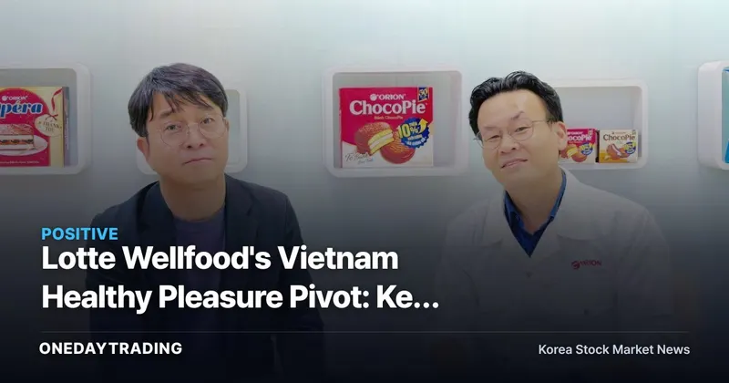 Lotte Wellfood's Vietnam Healthy Pleasure Pivot: Key Checkpoints for Food & Beverage Stock Investors