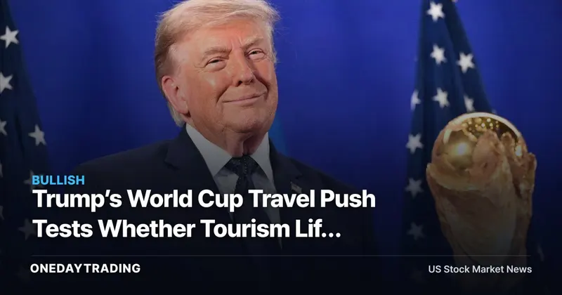 Trump’s World Cup Travel Push Tests Whether Tourism Lift Reaches Hotel and Booking Stocks