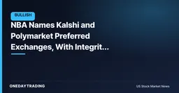 NBA Names Kalshi and Polymarket Preferred Exchanges, With Integrity Limits