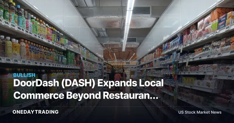 DoorDash (DASH) Expands Local Commerce Beyond Restaurant Delivery: What Investors Should Know