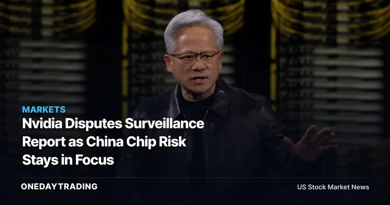 Nvidia Disputes Surveillance Report as China Chip Risk Stays in Focus