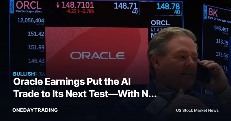 Oracle Earnings Put the AI Trade to Its Next Test—With No Forecast Disclosed