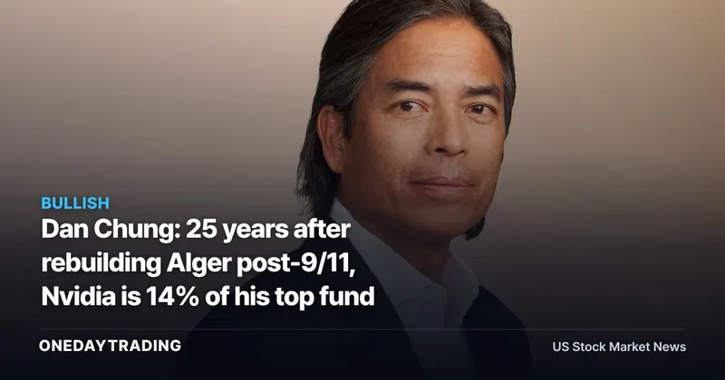 Dan Chung: 25 years after rebuilding Alger post-9/11, Nvidia is 14% of his top fund