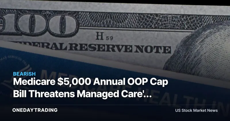 Medicare $5,000 Annual OOP Cap Bill Threatens Managed Care's Competitive Edge