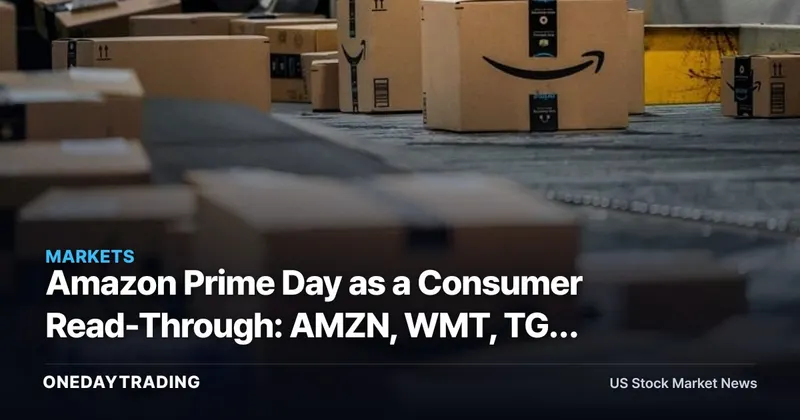 Amazon Prime Day as a Consumer Read-Through: AMZN, WMT, TGT and the Trade-Down Trade